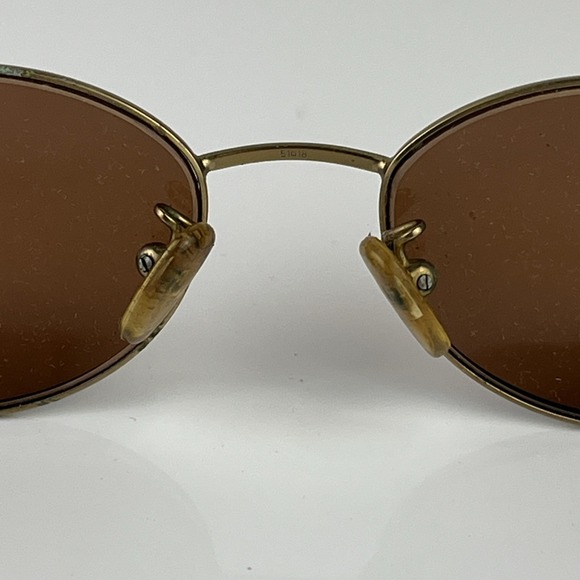 FENDI F89 VINTAGE Italy Gold/Brown Tortoise Eyeglasses - Picture 4 of 14